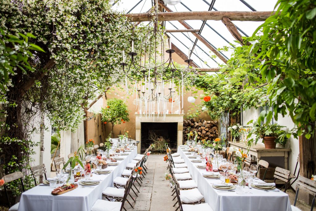 photo décoration champêtre