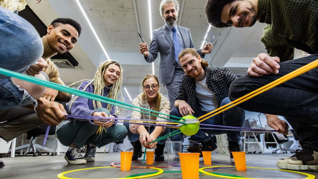 photo jeux entreprise