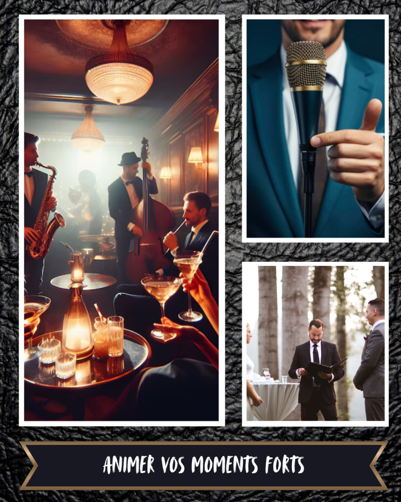 montage animations évènementielles